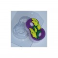 Пластиковая форма для мыла  "Восьмерка/мимоза" 8 марта