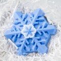 Пластиковая форма для мыла "Снежинка большая"