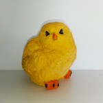 Силиконовая форма для мыла "Цыпленок пасхальный большой " 3D