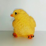 Силиконовая форма для мыла "Цыпленок пасхальный большой " 3D