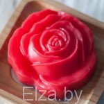 Пластиковая форма для мыла  "Роза".