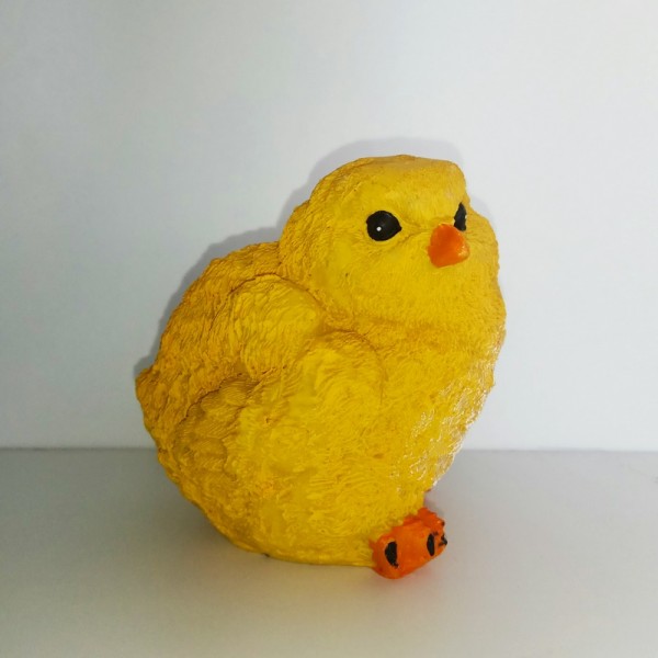 Силиконовая форма для мыла "Цыпленок пасхальный большой " 3D